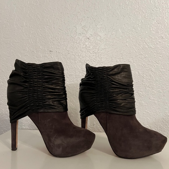 L.A.M.B. Scrunched Platform boot 7.5 - Picture 3 of 3